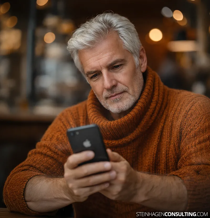 Lastenausgleich von 1952 und die Folgen auf heute – Die Fakten Das Bild zeigt einen Mann, der nachdenklich über die Informationen zum Lastenausgleich von 1952 erfährt. Hat es Auswirkungen auf sein Vermögen ?