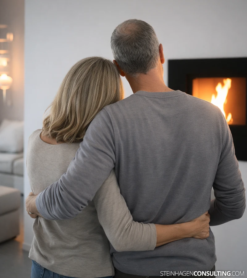 Ein Ehepaar prüft analytisch die Mythen und Fakten zum EU Bargeldverbot 2027 und dem Digitalen Euro.